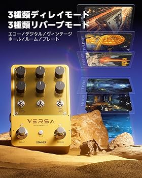 Donner ディレイ リバーブ　中古　ほぼ新品 Donner ディレイ リバーブ 中古 ほぼ新品 Donner ディレイ